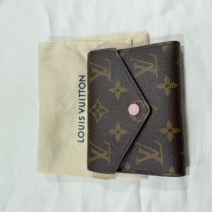 Louis Vuitton Brown Monogram Trifold Wallet